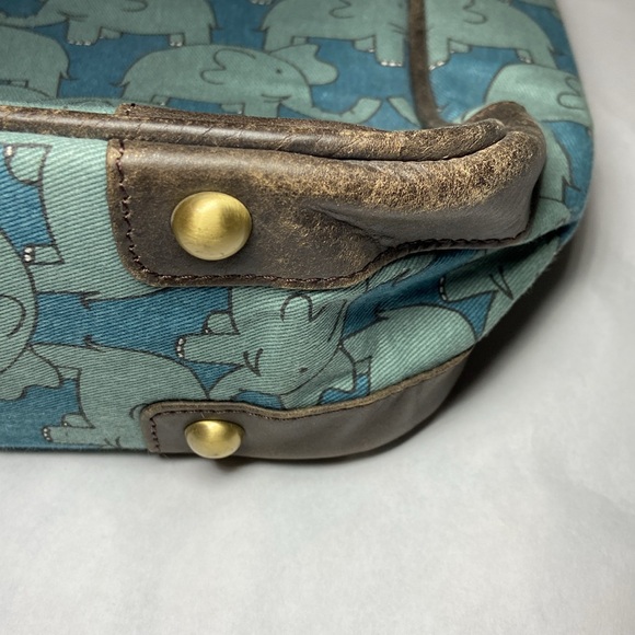 NWT ZH Collection by Sanaa Hyder Elephant Tote Bag - Picture 5 of 8